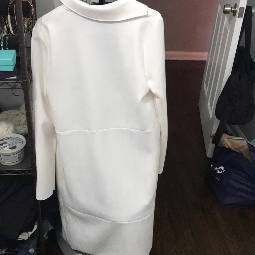 Long off white coat - Picture 3 of 3